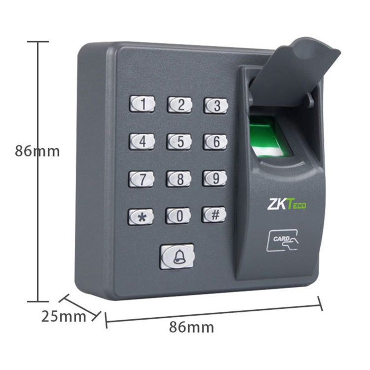ZKTeco X6 Fingerprint Time Attendance All-in-one Password Swipe Access Control Time Attendance Machine Intelligent Office Access Control System ZKTeco X6 Fingerprint Time Attendance All-in-one Password Swipe Access Control Time Attendance Machine Intelligent Office Access Control System